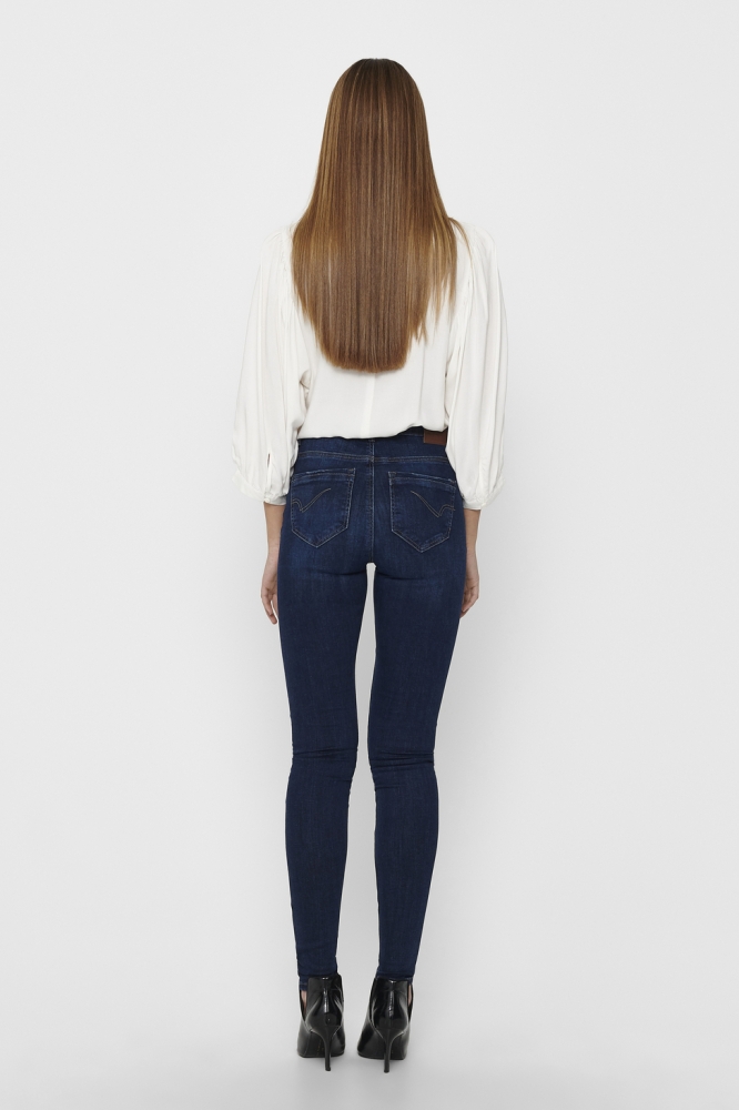 onlPAOLA HW SK DNM JEANS AZGZ878 NOOS 15165780 Dark Blue Denim